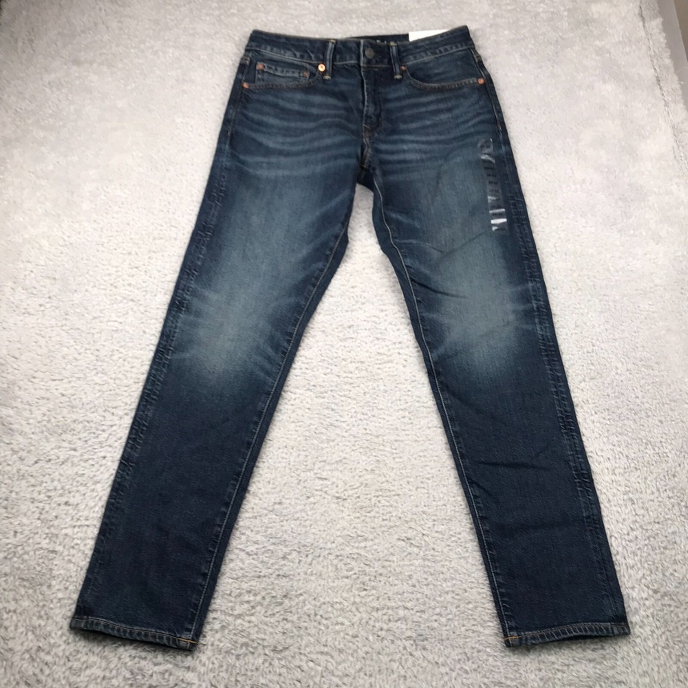 American‎ Eagle Jeans Mens 29x32 Athletic Fit Flex Stretch Dark Wash NEW NWT